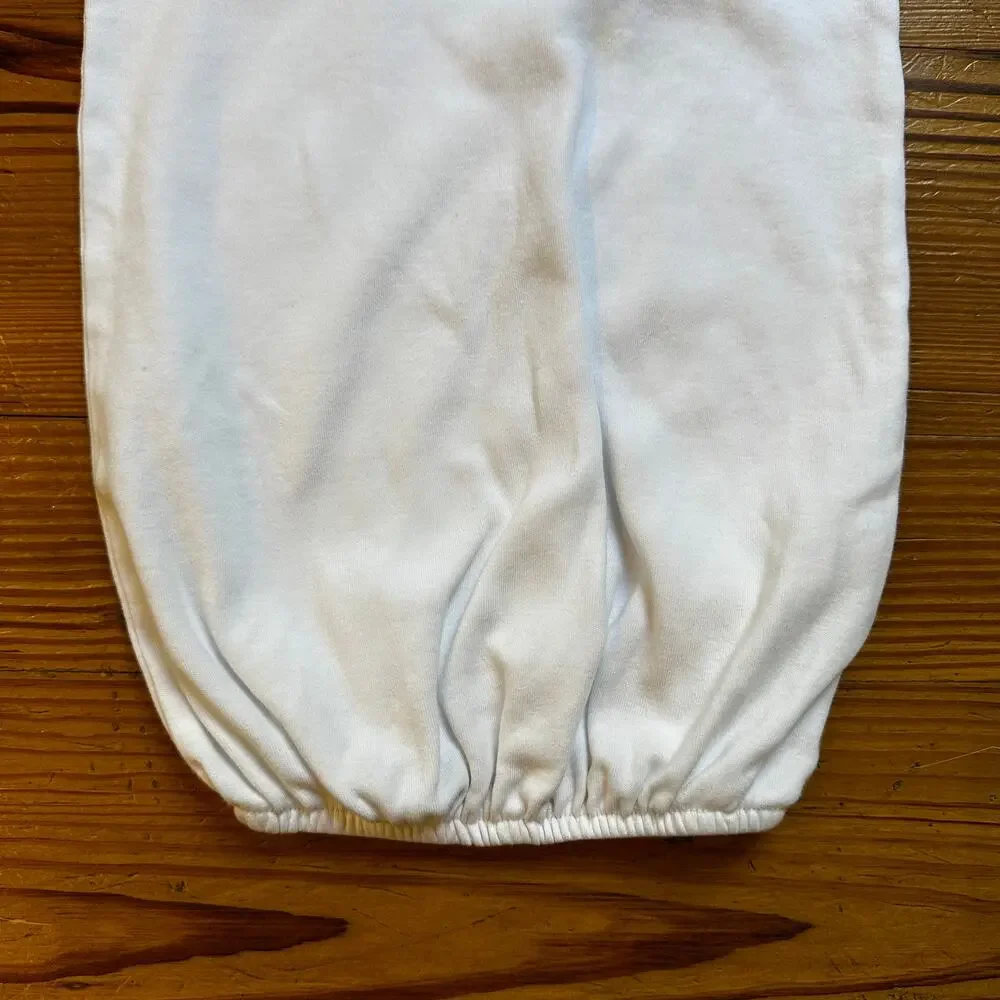 Starting Out white dog blocks‎ embroidered sleep dress SIZE 0-6M